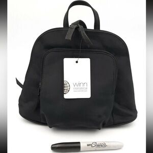 NEW Winn International Microfiber Mini Backpack - Black